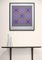 Victor Vasarely, Purple Squares, 1986, Large Original Silkscreen, Image 7