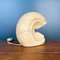 Italian Modern Shell-Shaped Travertine Nucleo Table Lamp attributed to Salocchi, 1970s 9