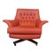 Blofeld Chair in Orange Vinyl with Rosewood Base from G-Plan, 1960s 2