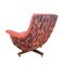 Blofeld Chair in Orange Vinyl with Rosewood Base from G-Plan, 1960s, Image 4