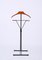 Mid-Century Italian Foldable Valet Stand in Iron and Beech, 1960s 11