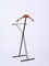 Mid-Century Italian Foldable Valet Stand in Iron and Beech, 1960s 9