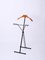 Mid-Century Italian Foldable Valet Stand in Iron and Beech, 1960s, Image 3