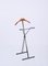 Mid-Century Italian Foldable Valet Stand in Iron and Beech, 1960s, Image 2