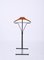 Mid-Century Italian Foldable Valet Stand in Iron and Beech, 1960s 10