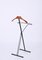 Mid-Century Italian Foldable Valet Stand in Iron and Beech, 1960s, Image 12