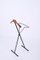 Mid-Century Italian Foldable Valet Stand in Iron and Beech, 1960s 13