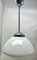 Dutch Pendant Stem Lamp with a Globular Opaline Shade from Phillips, 1930s, Image 10
