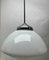 Dutch Pendant Stem Lamp with a Globular Opaline Shade from Phillips, 1930s, Image 9