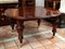 Antique Victorian English Extendable Table in Mahogany, 1800s 2