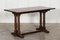 English Oak Refectory Table, 1940s 4