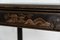 19th Century English Chinoiserie Leather Writing Table, 1840s, Image 6