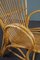 Dutch Rattan Armchair with Armrests, 1950s, Image 7