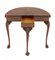 Queen Anne Demi Lune Card Table in Walnut, 1920s, Image 4