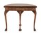 Queen Anne Demi Lune Card Table in Walnut, 1920s, Image 1