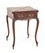 Victorian Games Envelope Card Table in Mahogany, 1890s, Image 1