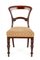 Victorian Balloon Dining Chairs in Back Mahogany, Set of 6 7