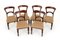 Victorian Balloon Dining Chairs in Back Mahogany, Set of 6 1