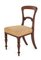Victorian Balloon Dining Chairs in Back Mahogany, Set of 6 6