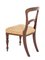 Victorian Balloon Dining Chairs in Back Mahogany, Set of 6 4