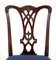 Chippendale Esszimmerstühle aus Mahagoni, 1890er, 10 . Set 17