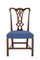 Chippendale Esszimmerstühle aus Mahagoni, 1890er, 10 . Set 14