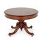 Victorian Oval Extendable Dining Table in Mahogany, 1860s 3