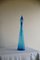 Empoli Genie Bottle in Blue Glass, Image 3