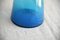 Empoli Genie Flasche aus blauem Glas 7