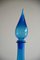 Empoli Genie Bottle in Blue Glass 6