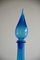 Empoli Genie Flasche aus blauem Glas 6