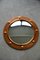 Vintage Round Porthole Style Mirror in Copper 5