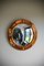 Vintage Round Porthole Style Mirror in Copper 1