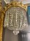 Large Antique French Chandelier in Gilt Bronze and Crystal, 1890, Image 2