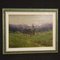 G. Mariani, Landscape, 19th Century, Oil on Masonite, Framed 1