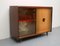 Maple Cupboard with Sliding Doors, 1950s, Image 10