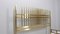 Vintage Golden Brass Bed attributed to Luciano Frigerio, 1970s 11