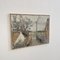 Artista scandinavo, Paesaggio, 1952, Olio su tela, Immagine 6