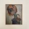 Artista tedesco, Girasoli secchi, 1930, Olio su tela, con cornice, Immagine 1