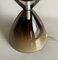 20th Century Brown Overlay Dune Murano Glass Table Lamp, Italy, 1990s 4