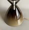 20th Century Brown Overlay Dune Murano Glass Table Lamp, Italy, 1990s, Image 4