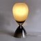 Lámpara de mesa Dune de cristal de Murano superpuesto en marrón, siglo XX, Italia, años 90, Imagen 6