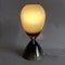20th Century Brown Overlay Dune Murano Glass Table Lamp, Italy, 1990s, Image 16