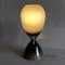 Braune Overlay Dune Murano Glas Tischlampe, 20. Jh., Italien, 1990er 16