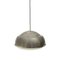 Hanging Lamp in Aluminum and Molded Glass, 1960s, Image 3