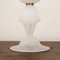 Italienische Tischlampe aus weißem Muranoglas, 2000er 9