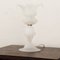 Italian Table Lamp in White Murano Glass, 2000s 8