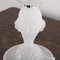 Italienische Tischlampe aus weißem Muranoglas, 2000er 11