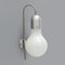 Lámpara de pared con difusor de vidrio de Stilux Milano, años 60, Imagen 2