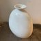 Modern Italian White Ceramic Vase by Ceramica Plinio, 1980s 4